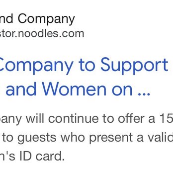 Noodles and Company - Proof that noodles and Company states they offer military discount - Salad Near Me - Milwaukee, Wisconsin Noodles and Company - Proof that noodles and Company states they offer military discount - Salad Near Me - Milwaukee, Wisconsin