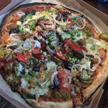 MOD Pizza - MOD 11" with a whole bunch of stuff on it! - Pizza Near Me - Charlotte, North Carolina