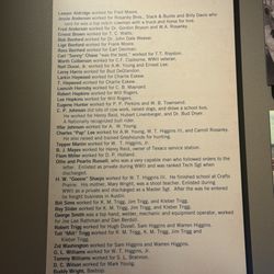 Bastrop Visitor Center - List of African American Cowboys, back in the day! Impressive!!!