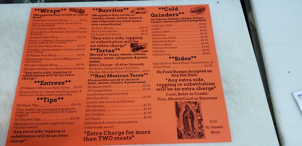 Menu photo 3 La Michoacana Market Nashua, NH Menu photo 3 La Michoacana Market Nashua, NH