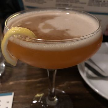 J Law Kitchen & Craft Bar - 1963 (bourbon, aperol, lemon, honey, orange) this was super tasty and refreshing with the lemon - Breakfast & Brunch Near Me - Danbury, Connecticut J Law Kitchen & Craft Bar - 1963 (bourbon, aperol, lemon, honey, orange) this was super tasty and refreshing with the lemon - Breakfast & Brunch Near Me - Danbury, Connecticut