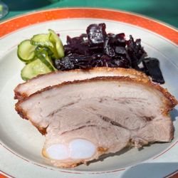 Tivolihallen - Pork belly, pickles, pickled beets