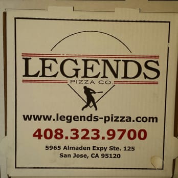 Legends Pizza - Legends Pizza Box - Pizza Near Me - San Jose, California