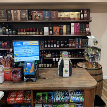 Adams Square Liquor - shelves of liquor and liquor products - Beer, Wine & Spirits Near Me - Glendale, California