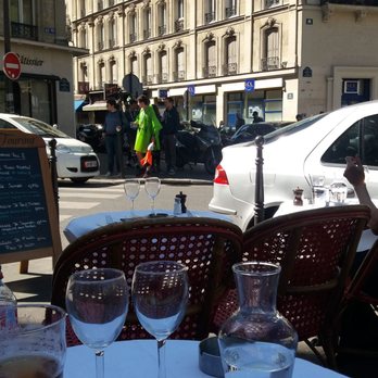 Le Touring - View from our sidewalk table - Brasseries Near Me - Paris, 75 Le Touring - View from our sidewalk table - Brasseries Near Me - Paris, 75