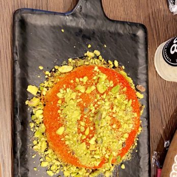 Cafe 88 - Kanefe with pistachio - Desserts Near Me - El Cajon, California Cafe 88 - Kanefe with pistachio - Desserts Near Me - El Cajon, California