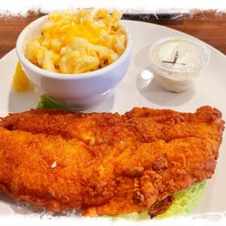 Delma's Family Cafe - Catfish with Mac-n-Cheese - Soooo Good!