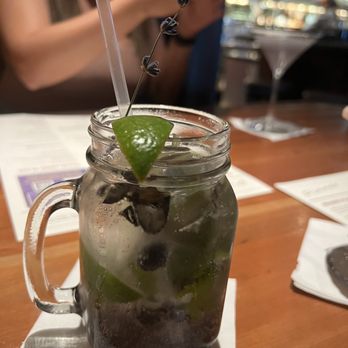 Redstone American Grill - Blueberry lavender mock-jito - Cocktail Bars Near Me - Minnetonka, Minnesota Redstone American Grill - Blueberry lavender mock-jito - Cocktail Bars Near Me - Minnetonka, Minnesota