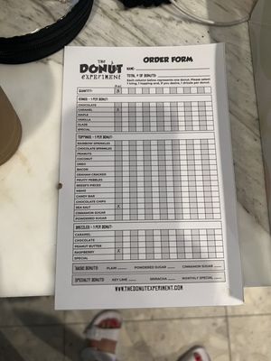 Menu photo 4 The Donut Experiment Anna Maria, FL Menu photo 4 The Donut Experiment Anna Maria, FL
