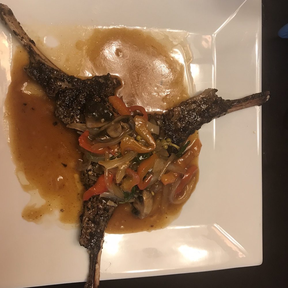 Rice Factory - Rack of Lamb Dinner too much pepper the sauce was good but small Portion for price - Thai Near Me - Milltown, New Jersey Rice Factory - Rack of Lamb Dinner too much pepper the sauce was good but small Portion for price - Thai Near Me - Milltown, New Jersey
