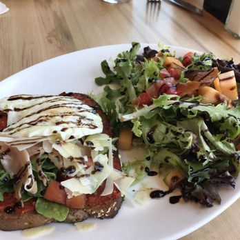 Urban Egg - Belleview - Italian Toast with seasonal melon salad - Breakfast & Brunch Near Me - Denver, Colorado Urban Egg - Belleview - Italian Toast with seasonal melon salad - Breakfast & Brunch Near Me - Denver, Colorado