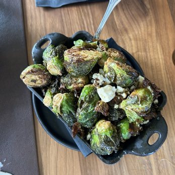 Oak Steakhouse - Side of Brussel sprouts - Steakhouses Near Me - Highlands, North Carolina