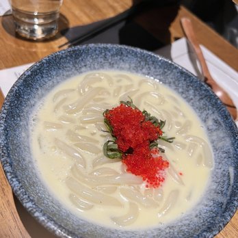 Shinya Shokudo - Mentaiko Creamy Udon - Izakaya Near Me - Seattle, Washington Shinya Shokudo - Mentaiko Creamy Udon - Izakaya Near Me - Seattle, Washington