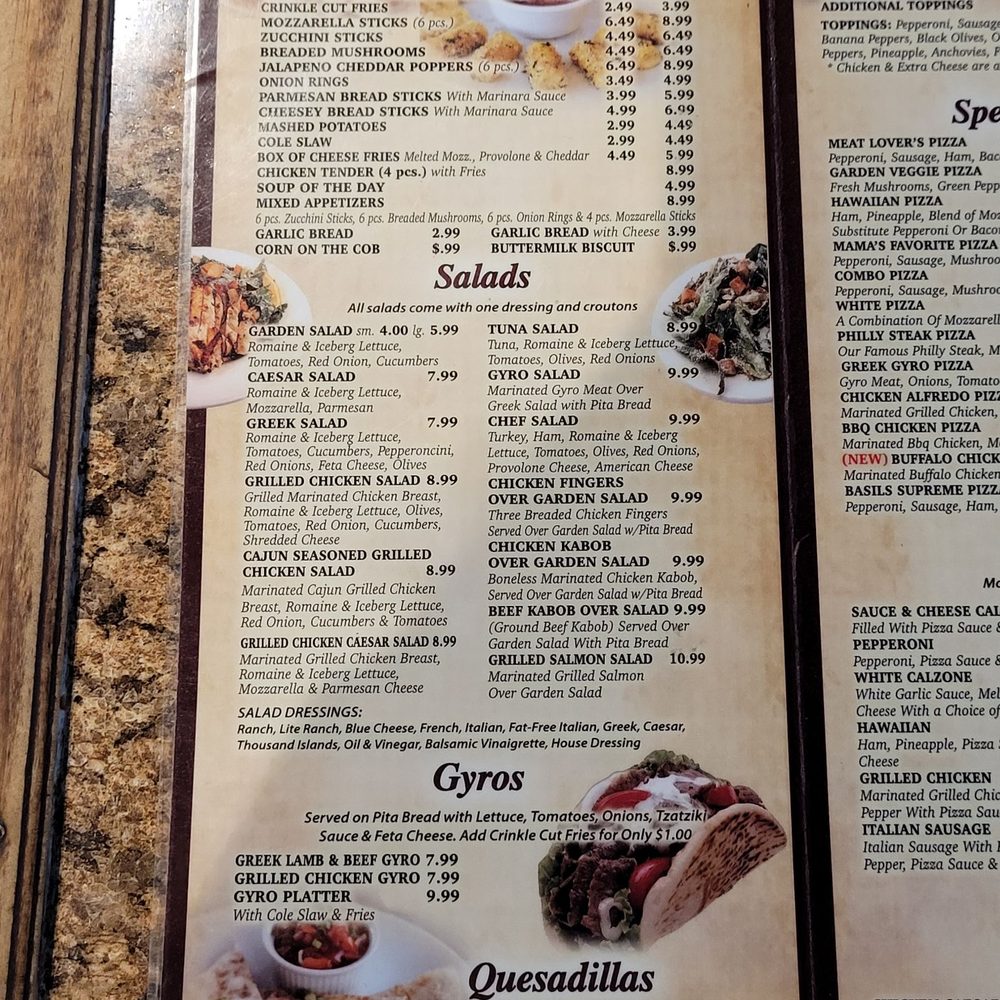 menu menu