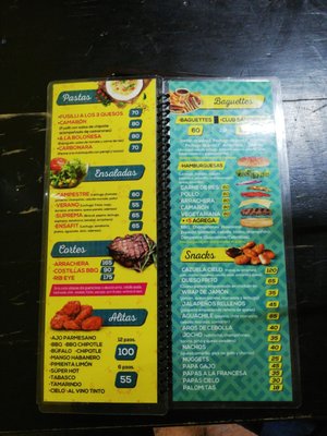 Menu photo 2 Cielo Dolores Hidalgo, GUA