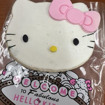 Hello Kitty Cafe - Hello kitty sugar cookie - Desserts Near Me - Las Vegas, Nevada