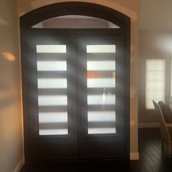 Baja Doors - Inside with frosted glass