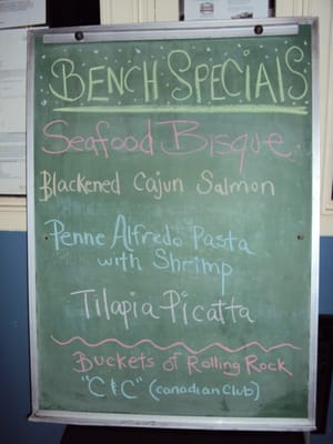 Menu photo 6 The Bench Bar & Grill Stony Brook, NY Menu photo 6 The Bench Bar & Grill Stony Brook, NY