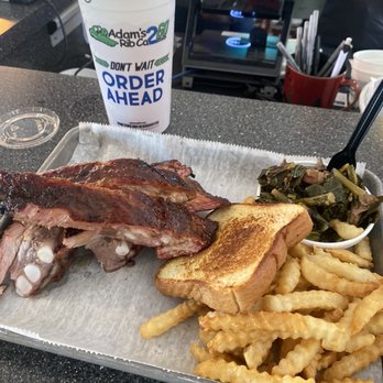 Adam's Rib - 3 Rib Plate - Barbeque Near Me - Gainesville, Florida