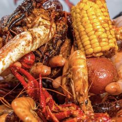 The Kickin Crab - Snow crab, shrimps, all extra sides ...