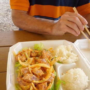 Like Poke - Wasabi poke salad plate lunch - Food Trucks Near Me - Kahului, Hawaii Like Poke - Wasabi poke salad plate lunch - Food Trucks Near Me - Kahului, Hawaii