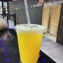 Passion fruit drink