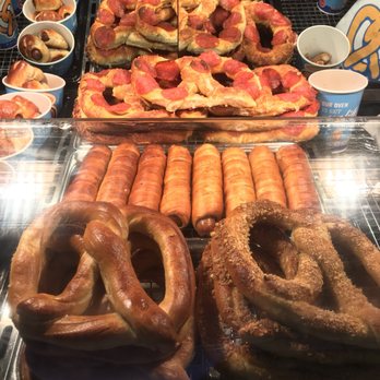 Auntie Anne's - a variety of pretzels and sausages - Pretzels Near Me - Arlington, Texas Auntie Anne's - a variety of pretzels and sausages - Pretzels Near Me - Arlington, Texas