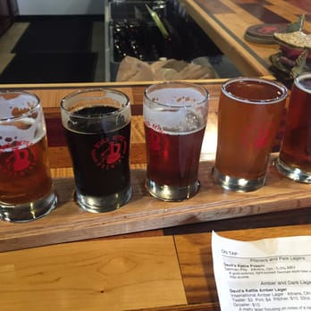 Devil's Kettle Brewing - A flight $10 - Breweries Near Me - Athens, Ohio