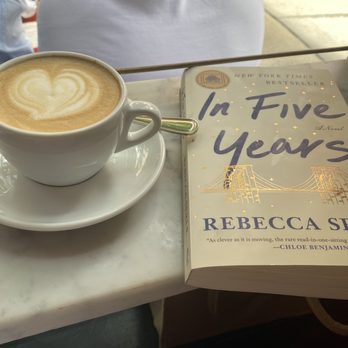 Buvette - Delicious cappuccino and window seat. - French Near Me - New York, New York