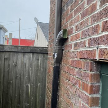 Rain Proof Home and Gutters - He needed to stay within his budget and fortunately we could use the downspouts he had at his building. - Gutter Services Near Me Rain Proof Home and Gutters - He needed to stay within his budget and fortunately we could use the downspouts he had at his building. - Gutter Services Near Me