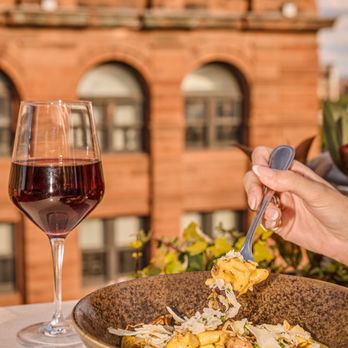 Terrasse Place d'Armes - Sachetti ricotta and truffles - Bars Near Me - Montreal, Quebec Terrasse Place d'Armes - Sachetti ricotta and truffles - Bars Near Me - Montreal, Quebec