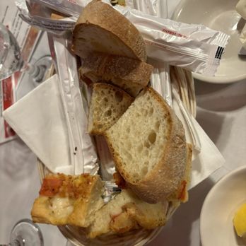 Positano Italian Restaurant - Bread basket - Italian Near Me - Boca Raton, Florida