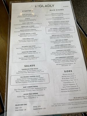 Menu photo 7 The Gladly Phoenix, AZ Menu photo 7 The Gladly Phoenix, AZ