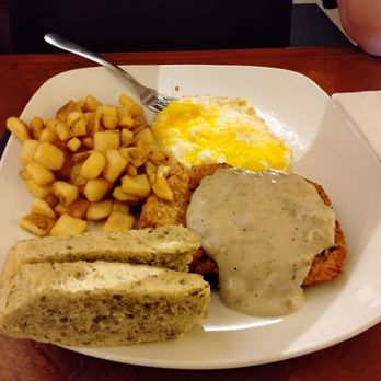 Sunrise Bistro - Chicken-fried steak made with real steak, not ground beef. Sausage gravy to die for. - Breakfast & Brunch Near Me - Goose Creek, South Carolina