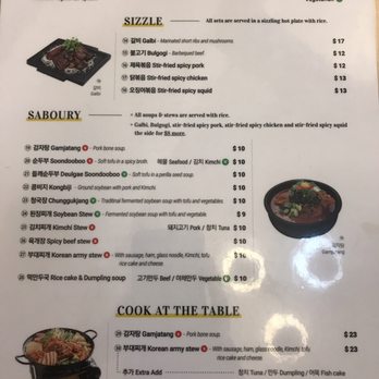 Imonay House Restaurant - Menu as of October 2018 - Korean Near Me - Toronto, Ontario Imonay House Restaurant - Menu as of October 2018 - Korean Near Me - Toronto, Ontario