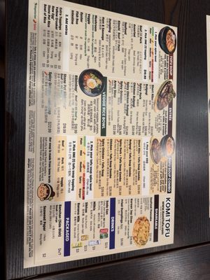 Menu photo 2 Komi Tofu Kent, WA