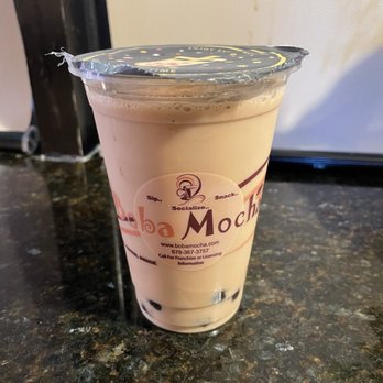 Boba Mocha - Petite Lavender Milk Tea - Coffee & Tea Near Me - Duluth, Georgia