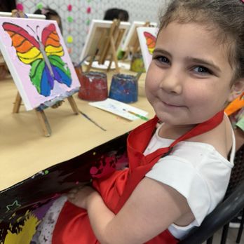 Pixels - My daughter and her painting. - Kids Activities Near Me - San Jose, California