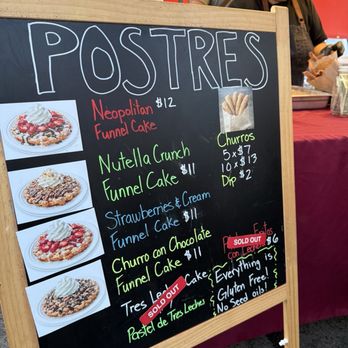 Postres Del Pocho - Postres menu - Street Vendors Near Me - Fountain Valley, California Postres Del Pocho - Postres menu - Street Vendors Near Me - Fountain Valley, California