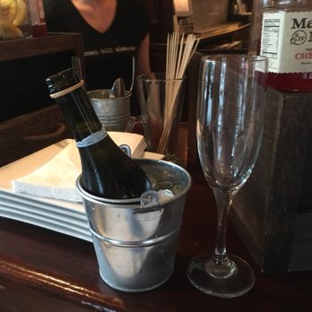 Garrett Hill Ale House - Mimosa bar! Adorable mini champagne bottle - American Near Me - Bryn Mawr, Pennsylvania Garrett Hill Ale House - Mimosa bar! Adorable mini champagne bottle - American Near Me - Bryn Mawr, Pennsylvania