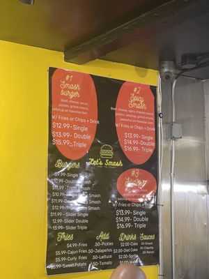 Menu photo 6 Lets Smash Los Angeles, CA