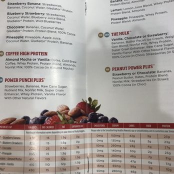 Smoothie King - Menu - Juice Bars & Smoothies Near Me - Miami Beach, Florida Smoothie King - Menu - Juice Bars & Smoothies Near Me - Miami Beach, Florida