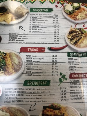 Menu photo 3 Tacos El Patron Gardena, CA Menu photo 3 Tacos El Patron Gardena, CA