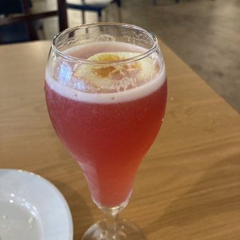 Cafe Stella - I believe their version of a French 75. - Coffee & Tea Near Me - Norfolk, Virginia Cafe Stella - I believe their version of a French 75. - Coffee & Tea Near Me - Norfolk, Virginia