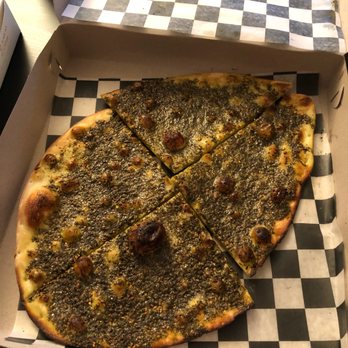 The Block - Zaatar (dry thyme, sesame, olive oil flat bread) - Mediterranean Near Me - Vienna, Virginia