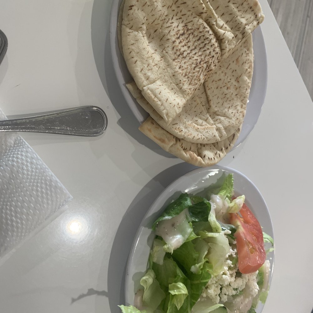Mystic Grill - Salad & pita bread accompaniment to entree - Mediterranean Near Me - San Diego, California Mystic Grill - Salad & pita bread accompaniment to entree - Mediterranean Near Me - San Diego, California
