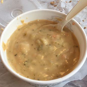 Potbelly - Pass on this, the cream of broccoli soup. - Salad Near Me - Baltimore, Maryland