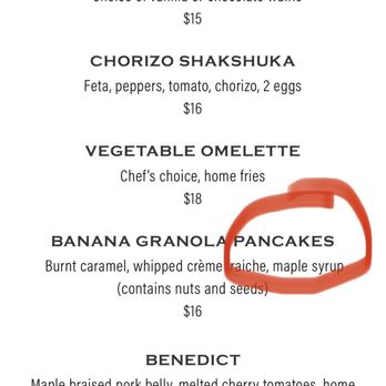 Guildhall - Pancakes. Plural. So why did I only get one pancake?! - New American Near Me - Glencoe, Illinois