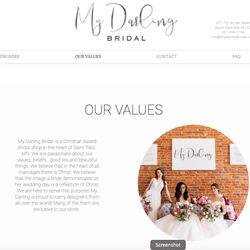 Trifecta Consulting Services - Web Design of MyDarlingBridalMN.com (5 of 5)