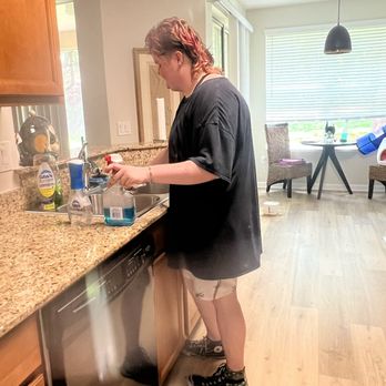 Kiwi Coastal Cleaning - My star employee hard at it! - Home Cleaning Near Me Kiwi Coastal Cleaning - My star employee hard at it! - Home Cleaning Near Me